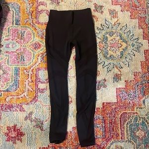 Lululemon Leggings with mesh panels